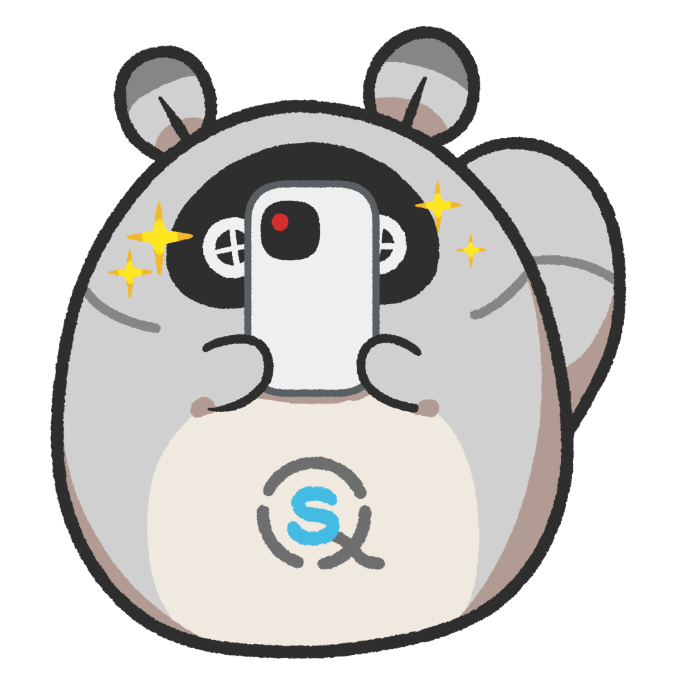 説明しているキャラクター